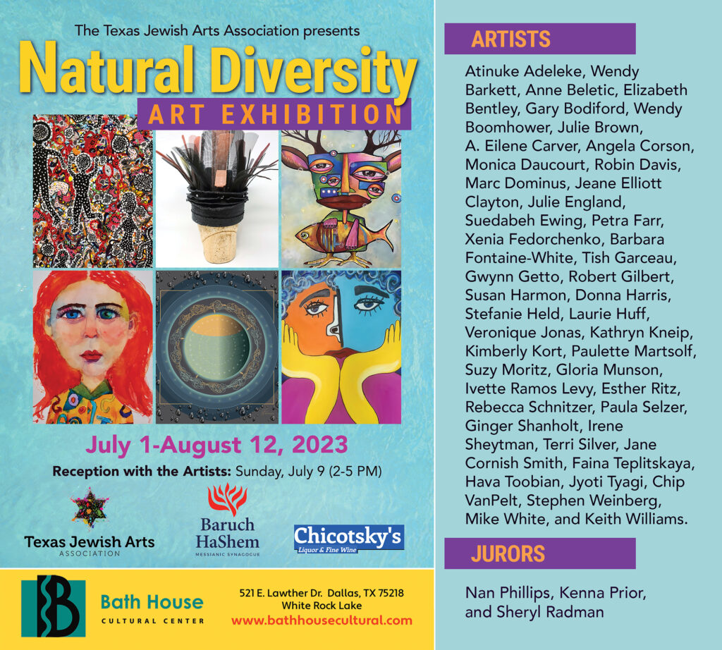 TJAA Natural Diversity Art Exhibition - Bath House 2023
