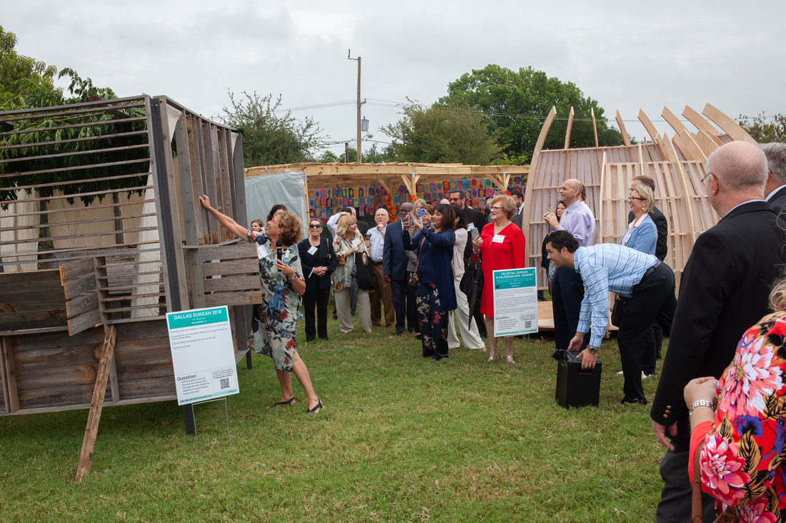 ​SUKKAH COMPETITION AND EXHIBITION 2018 ​- DWELL IN DESIGN - Sukkah Judging